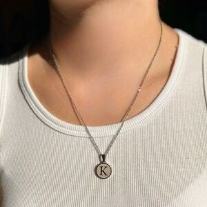 Initial necklace